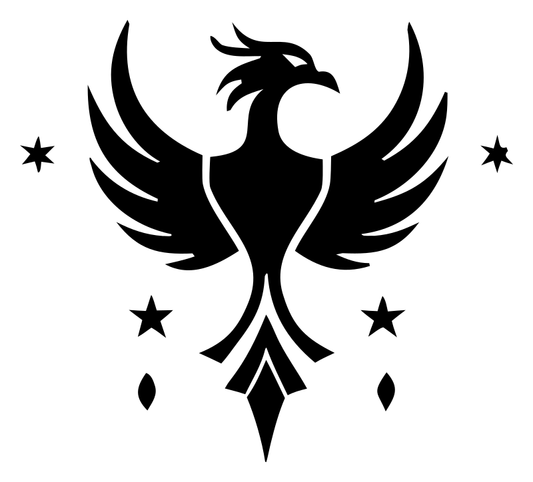 Bold Phoenix Star Crest