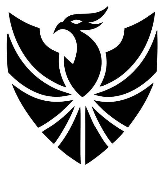 Bold Phoenix Wings Emblem