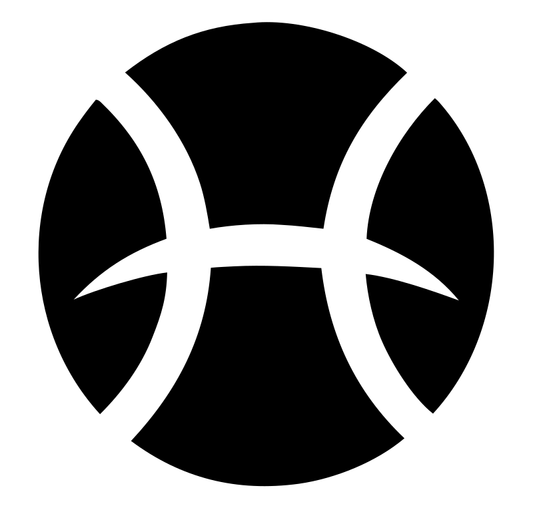 Pisces Symbol Bold Mark