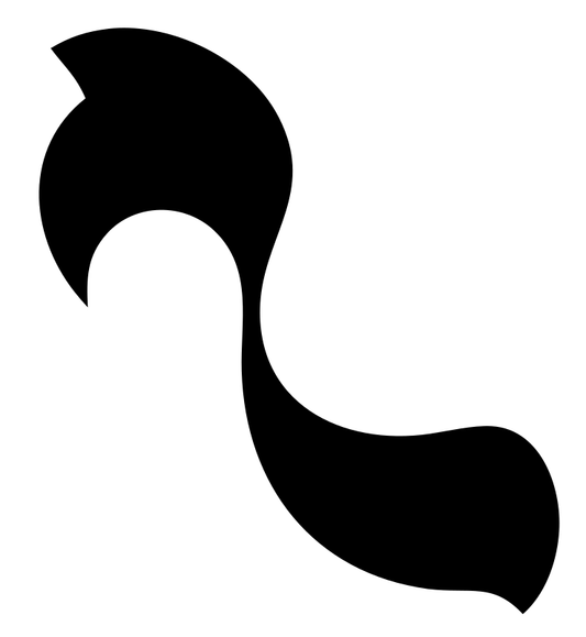 Bold Pisces Tail Mark