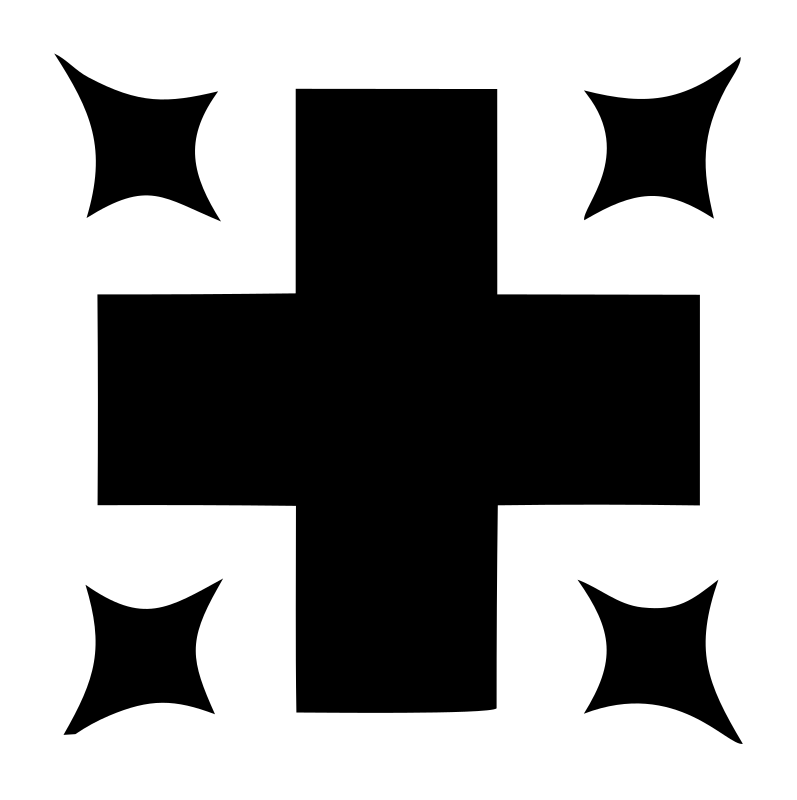 Bold Plus Corner Star Mark