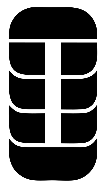 Bold Pretzel Stack Badge