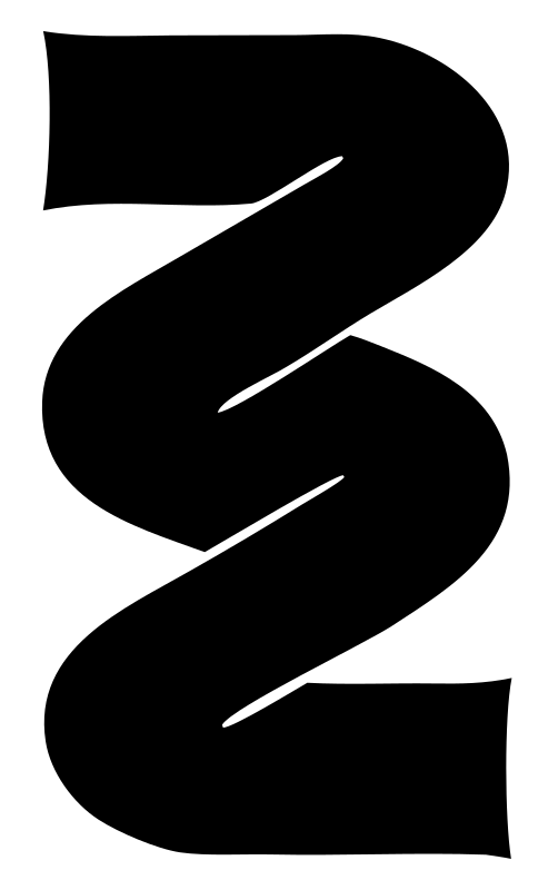 Bold Pretzel Zigzag Mark