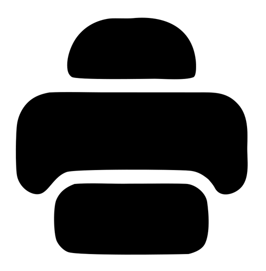 Bold Printer Drone Icon