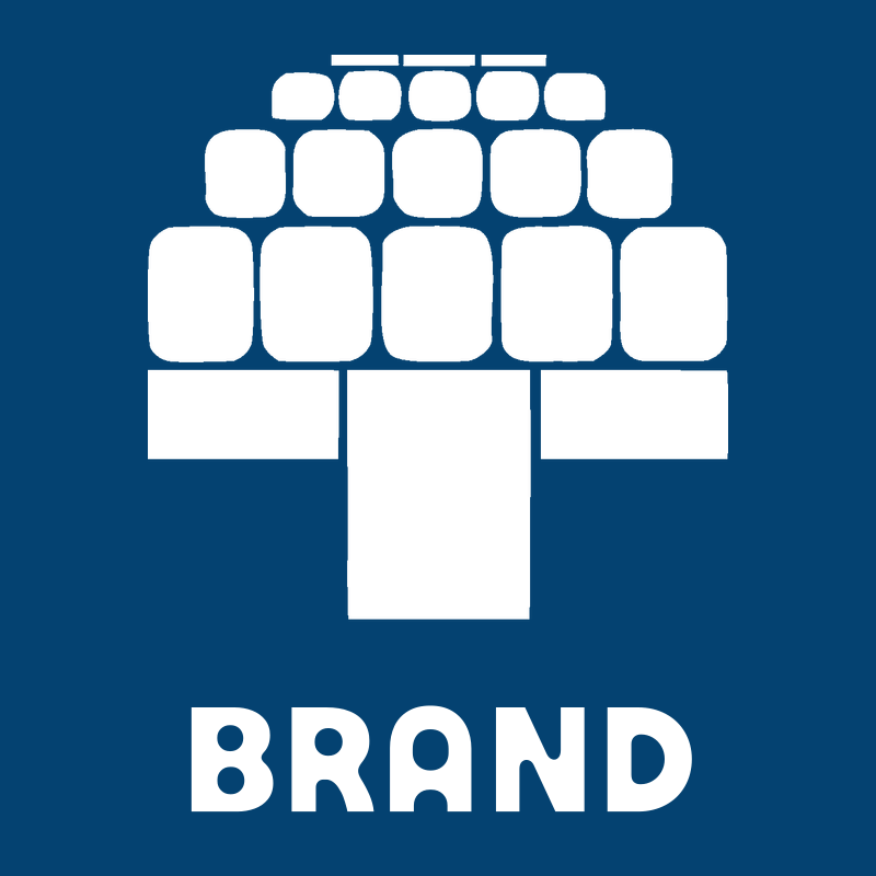 Bold Pyramid Blocks Drop Logo preview