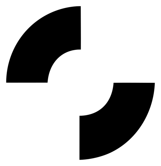 Bold Quarter Circle Rotation Mark