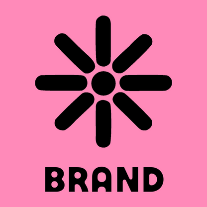 Bold Radial Snowflake Mark preview