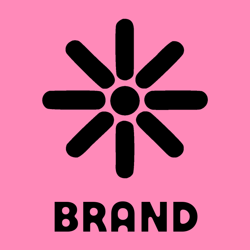 Bold Radial Snowflake Mark preview