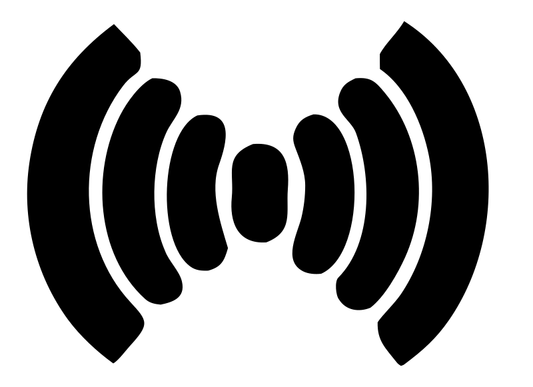 Bold Radio Wave Broadcast Mark