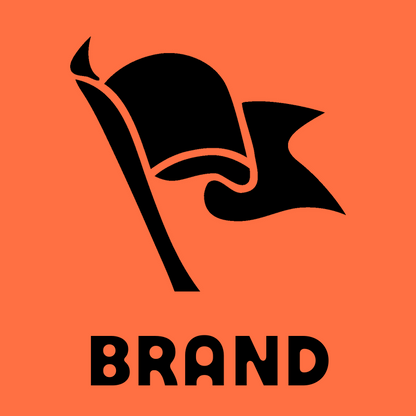 Bold Rippling Flag Crest preview