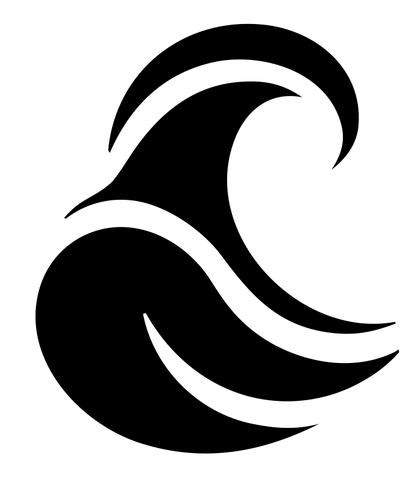 Bold Rolling Swell Badge