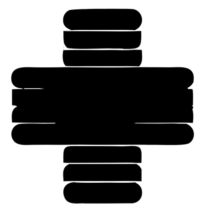 Bold Rounded Bar Cross Mark