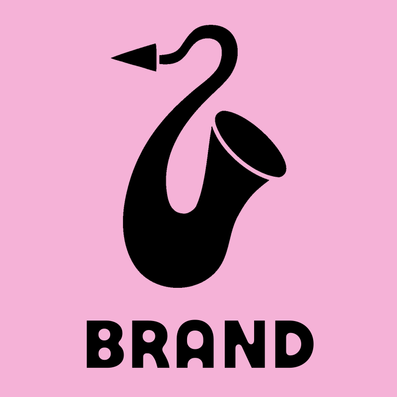 Bold Saxophone Bell Mark preview