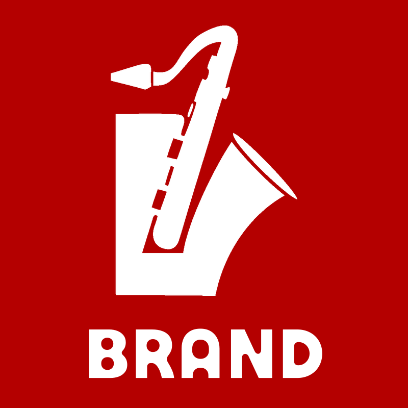 Bold Saxophone Cropped Icon preview