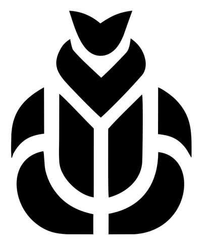 Bold Scarab Beetle Icon