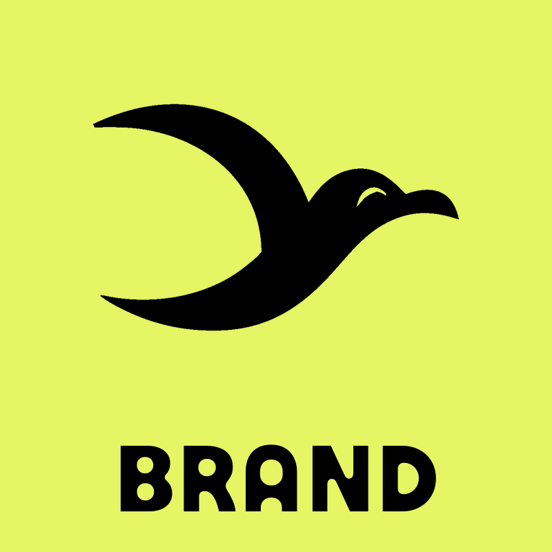 Bold Seagull Silhouette Mark preview