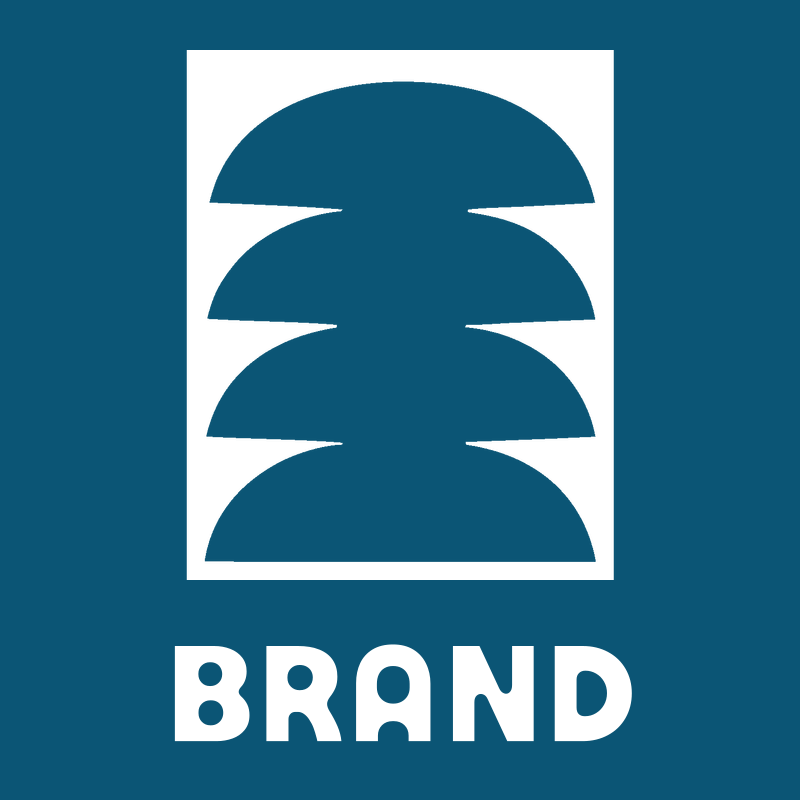 Bold Semicircle Stack Logo preview