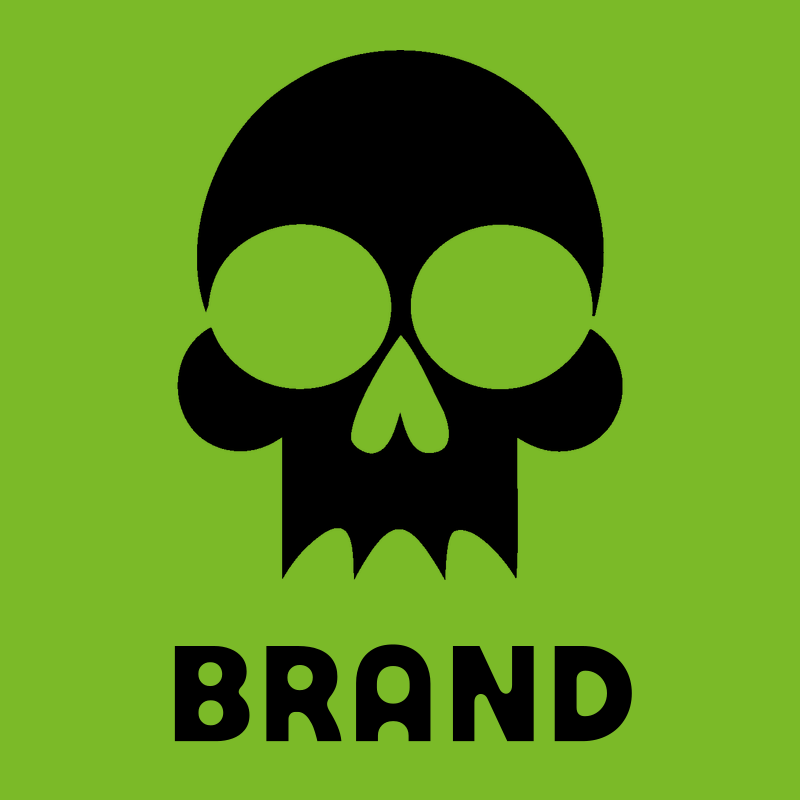 Bold Skull Cartoon Emblem preview