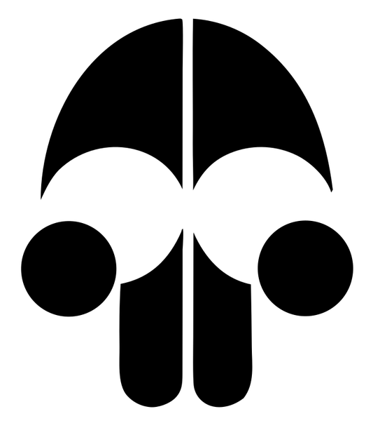 Bold Skull Minimal Crest