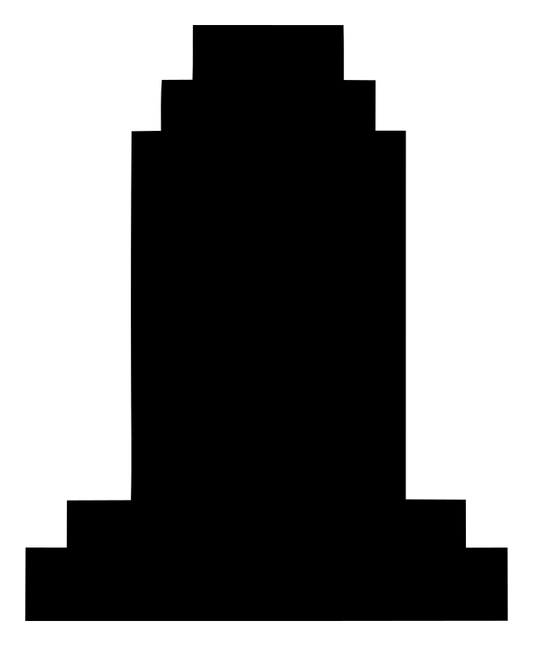 Bold Skyscraper Trophy Emblem