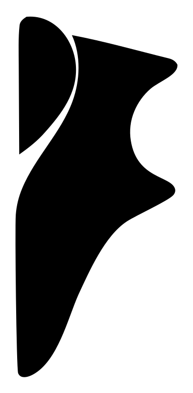 Bold Sneaker Silhouette Mark