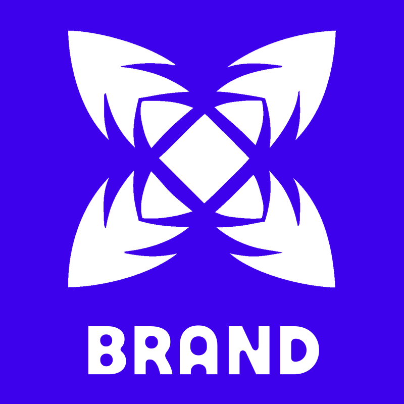 Bold Snowflake Four-Point Badge preview