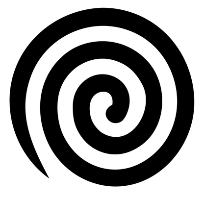 Bold Spiral Vortex Mark