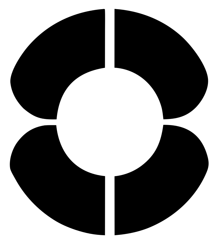 Bold Split Circle Solar Mark
