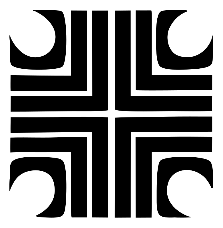 Bold Square Cross Icon