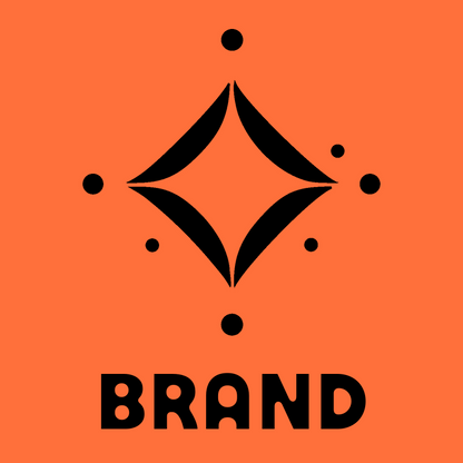 Bold Star Diamond Dot Badge preview