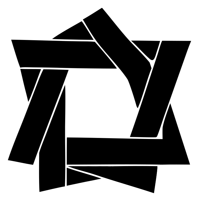 Bold Star Ribbon Weave Mark