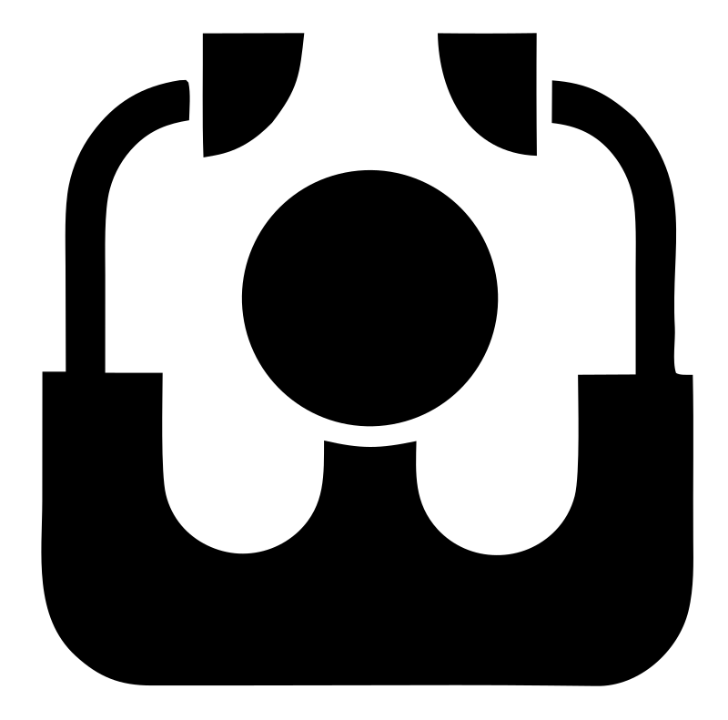 Bold Stethoscope Icon Badge