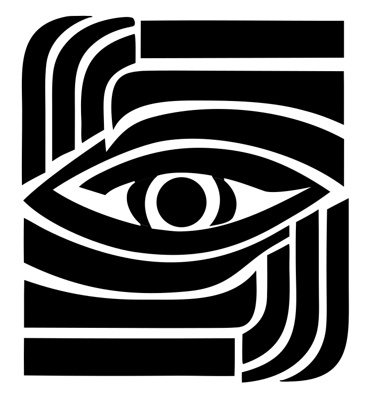 Bold Striped Eye Emblem