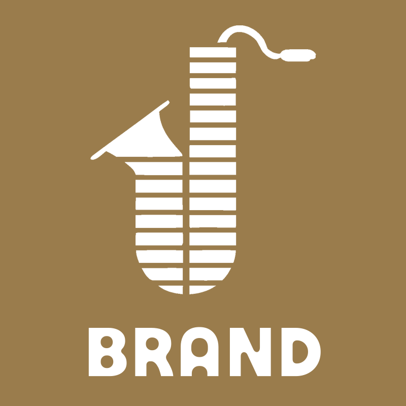 Bold Striped Saxophone Mark preview