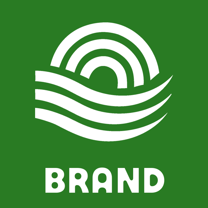 Bold Sunrise Wave Badge preview