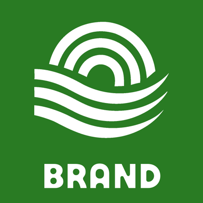 Bold Sunrise Wave Badge preview