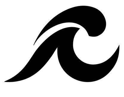 Bold Surf Wave Crest