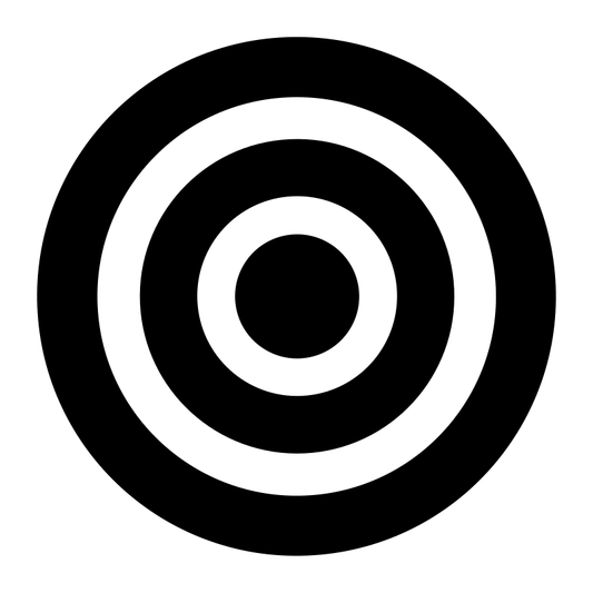 Bold Target Bullseye Mark