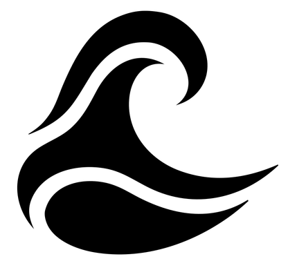 Bold Tidal Wave Icon