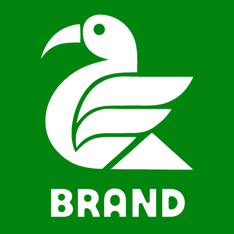 Bold Toucan Sitting Logo preview