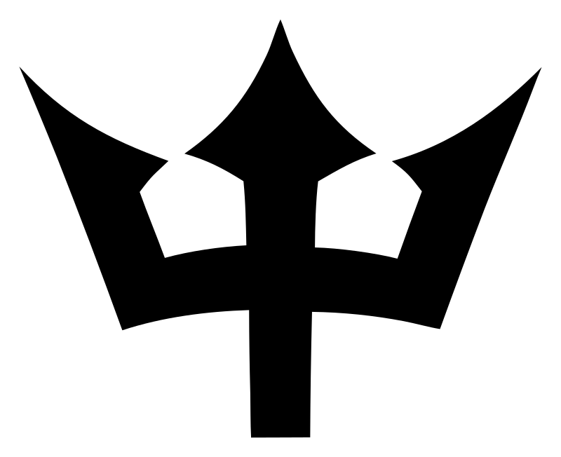 Bold Trident Crown Mark