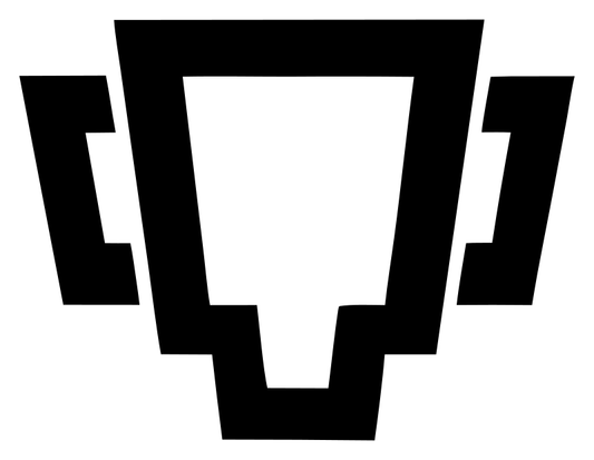 Bold Trophy Cup Football Icon