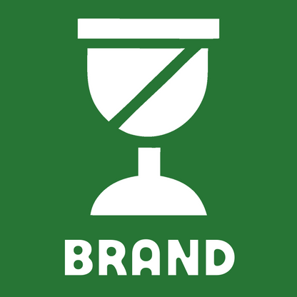 Bold Trophy Diagonal Slash Badge preview