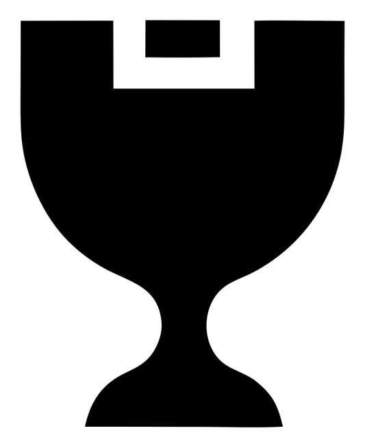 Bold Trophy Notched Cup Mark