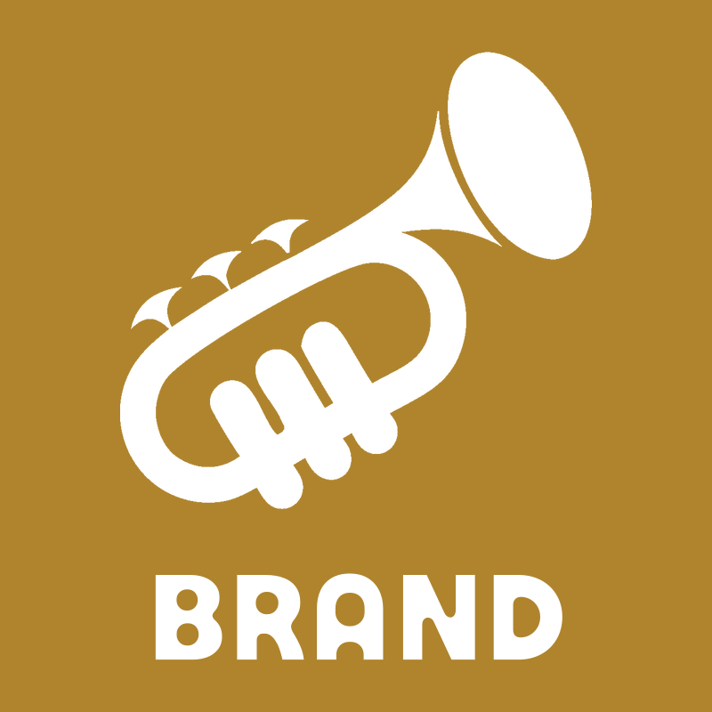 Bold Trumpet Silhouette Icon preview