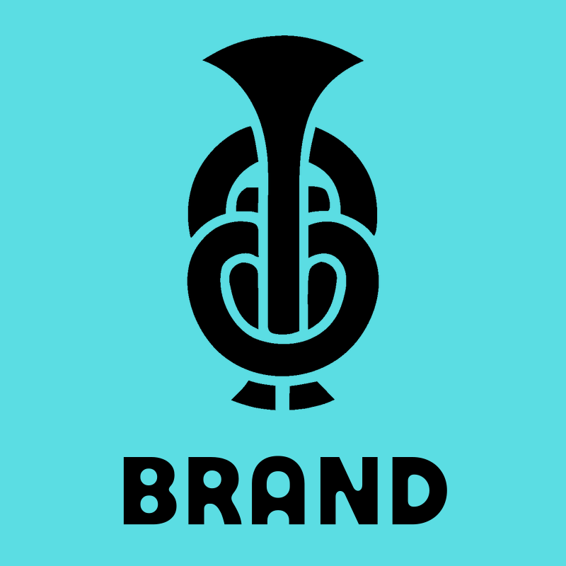 Bold Tuba Front-View Emblem preview