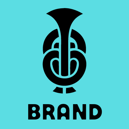 Bold Tuba Front-View Emblem preview