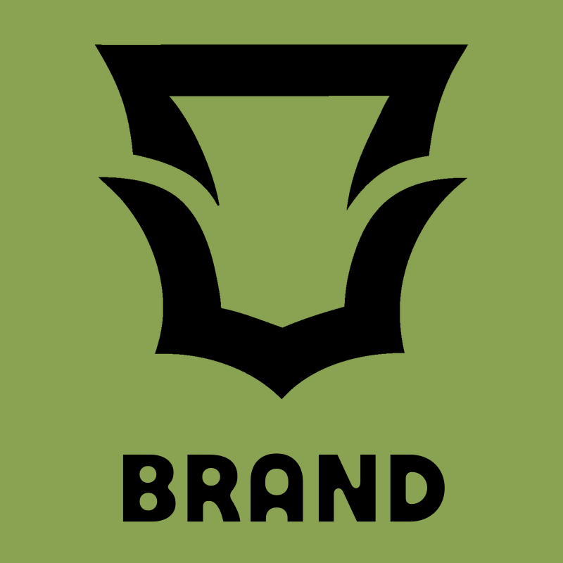 Bold Tulip Shield Crest preview