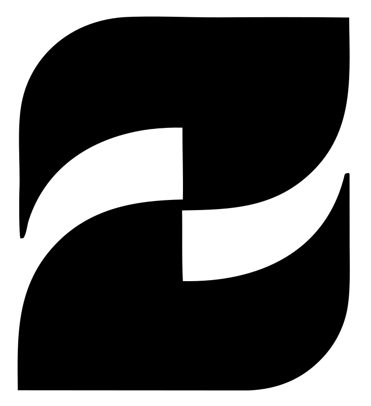 Bold Twin Leaves Gemini Icon