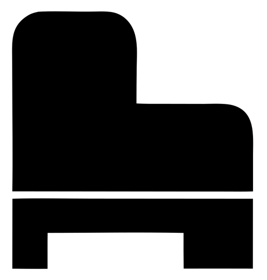 Bold Upright Piano Side Badge